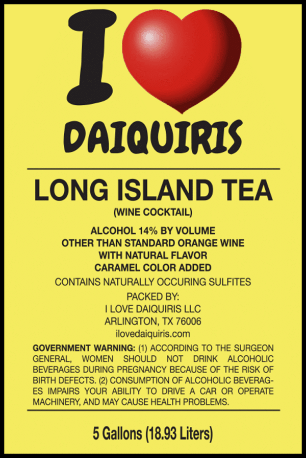 ILD LONG ISLAND TEA